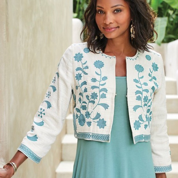Soft Surroundings Secret Garden Bolero 